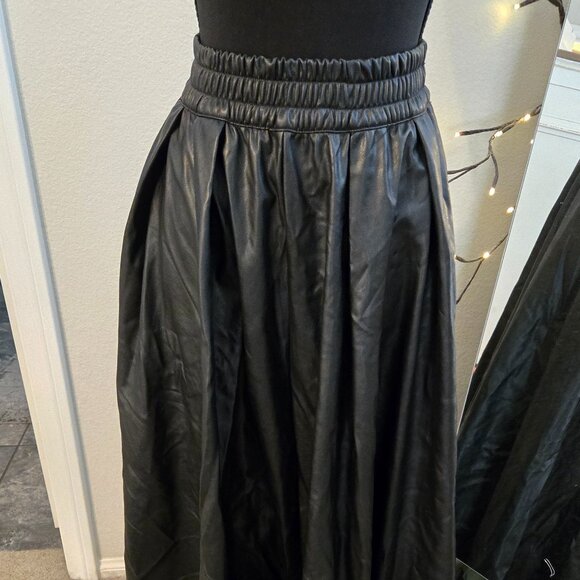 H&M Dresses & Skirts - H&M - Small - Faux Leather Maxi Skirt - BNWT